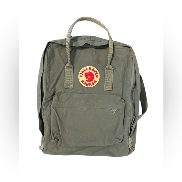 Fjallraven Kånken Olive Green Backpack - Picture 1 of 10